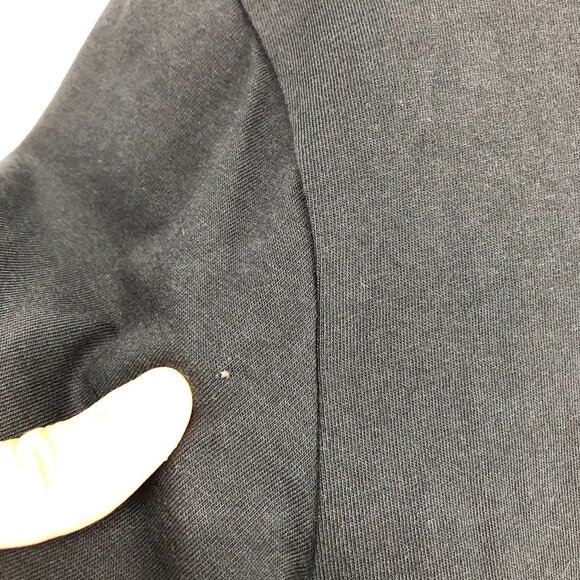 See by Chloe Black T-Shirt Mini Dress eyelets detailing & drawstring waist - Picture 12 of 15